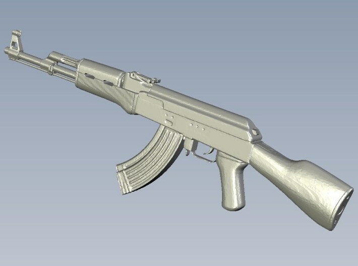 1/48 scale Avtomat Kalashnikova AK-47 rifles x 20 3d printed 