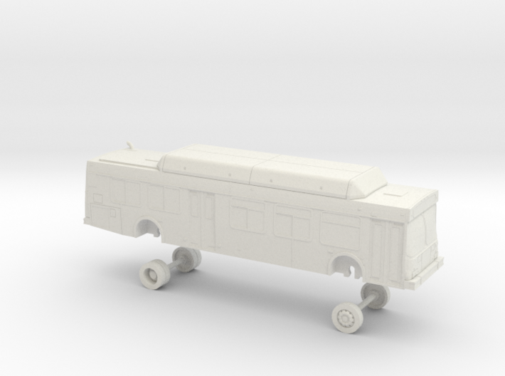 HO Scale Bus New Flyer C40LF MTS 1800s 3d printed