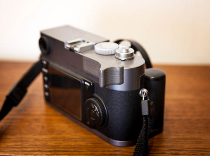 Leica M Camera Thumb Grip 3d printed 