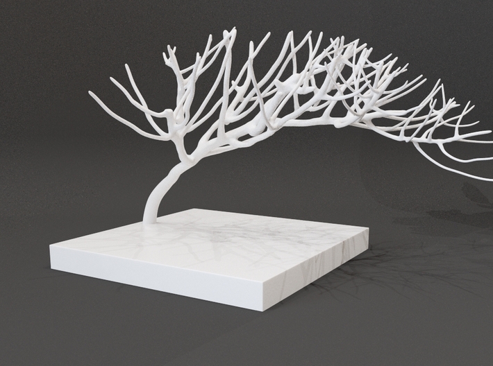 Sculpted Branch 3d printed 