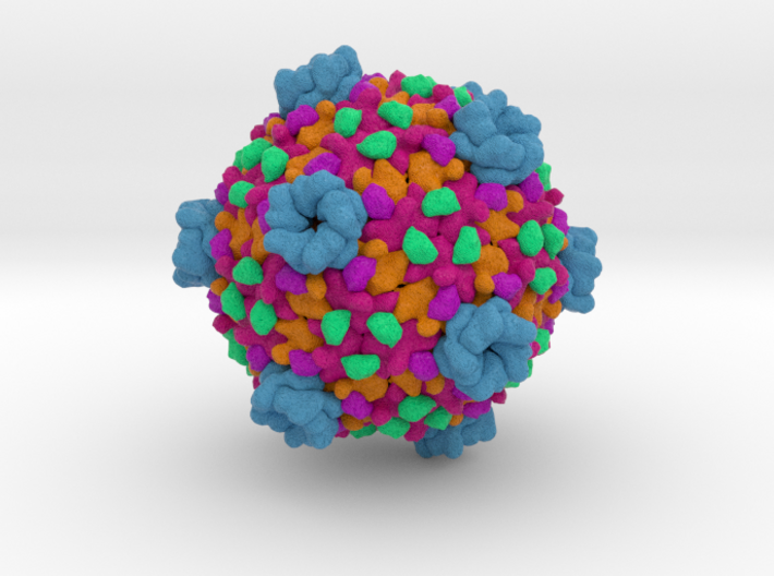 Cytoplasmic Polyhedrosis Virus 3d printed