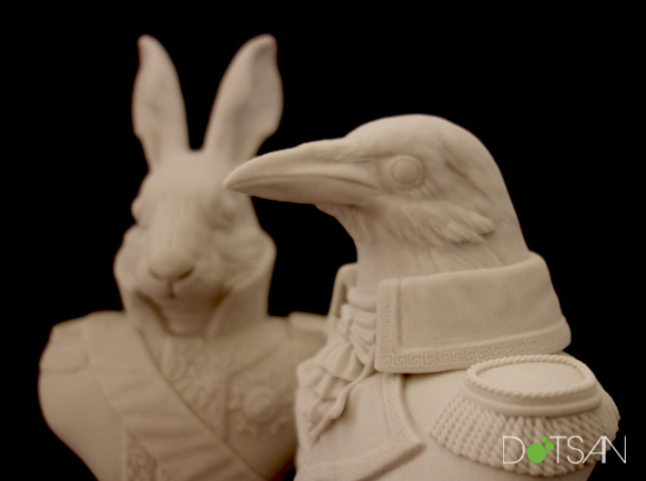 Lord Crow Bust 3d printed