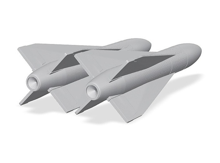 XAAM-N-9 &quot;Sparrow X&quot; Nuclear AAM 3d printed
