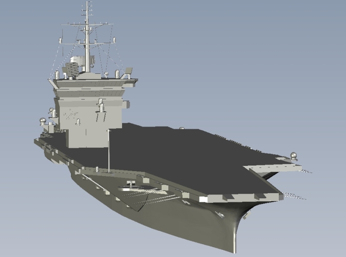 1/1800 scale USS Enterprise CV-65 aircraft carrier 3d printed 
