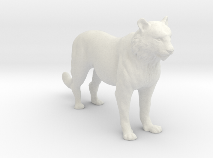 Printle Animal Tiger - 1/24 3d printed