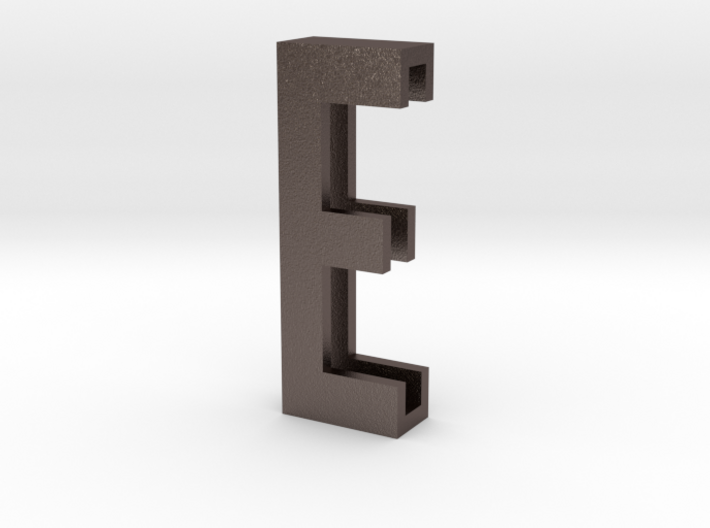 Choker Slide Letters (4cm) - Letter E 3d printed