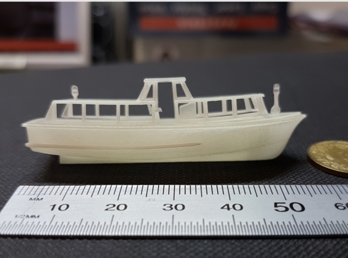 Superstructure 1/200 for Life Boat V07 3d printed 