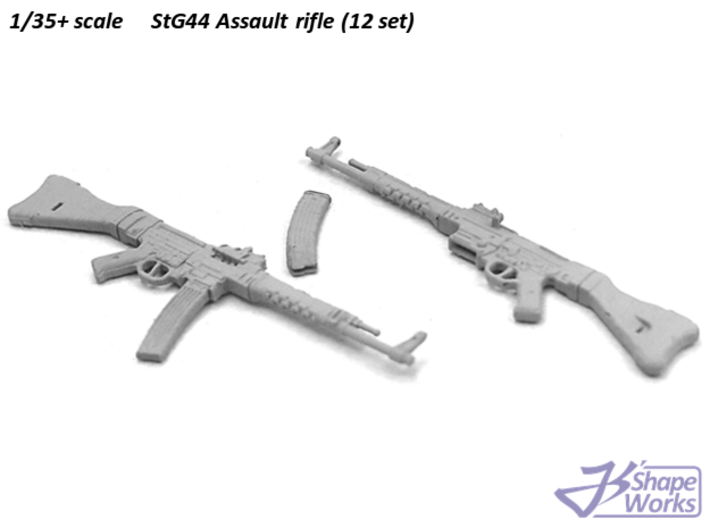 1/35+ StG44 Assault rifle (12 set) 3d printed 
