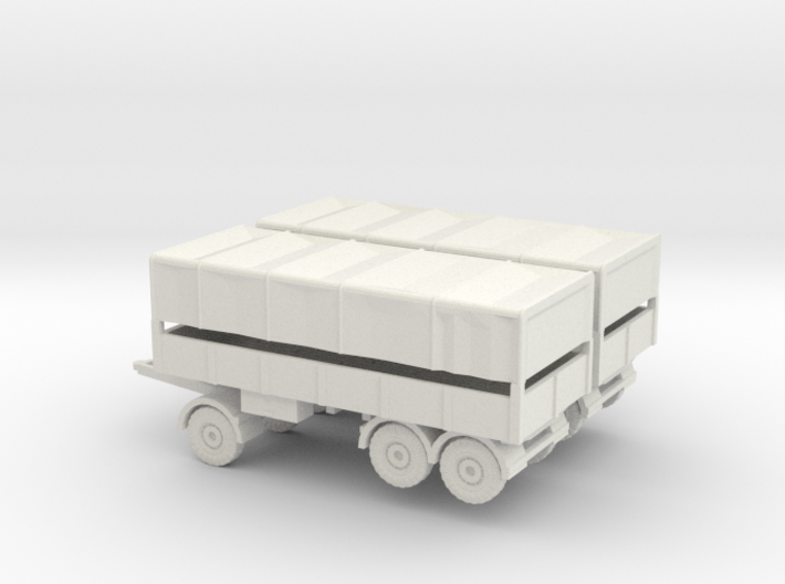 1/144 set of two German 7 ton trailers 3d printed 