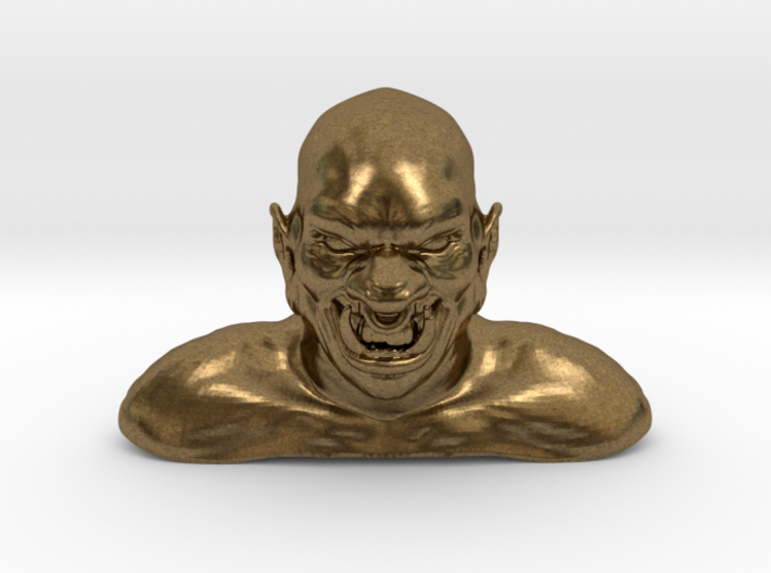 3D Ogre Bust 3d printed