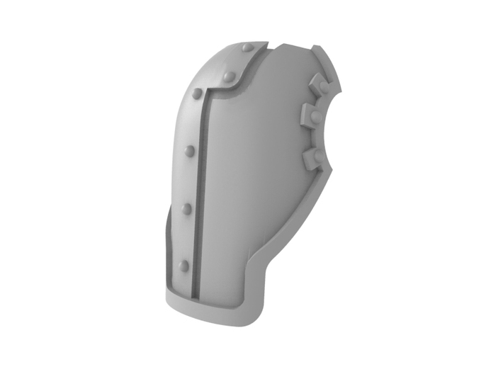 Robot Knight - Face Plate 3d printed 