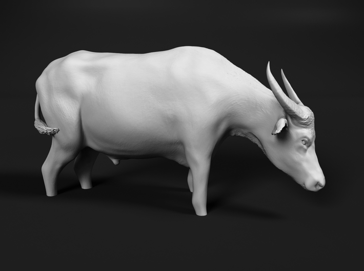 Domestic Asian Water Buffalo 1:6 Stands in Water 3d printed