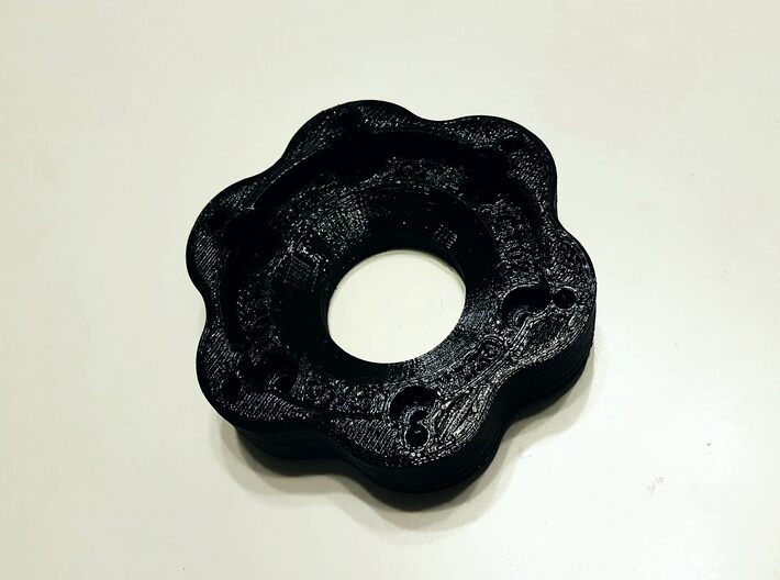 Logitech G29 and G920 compatible adapter 3d printed Local print
