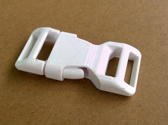Side Release Buckle 3/4 inch 3d printed 