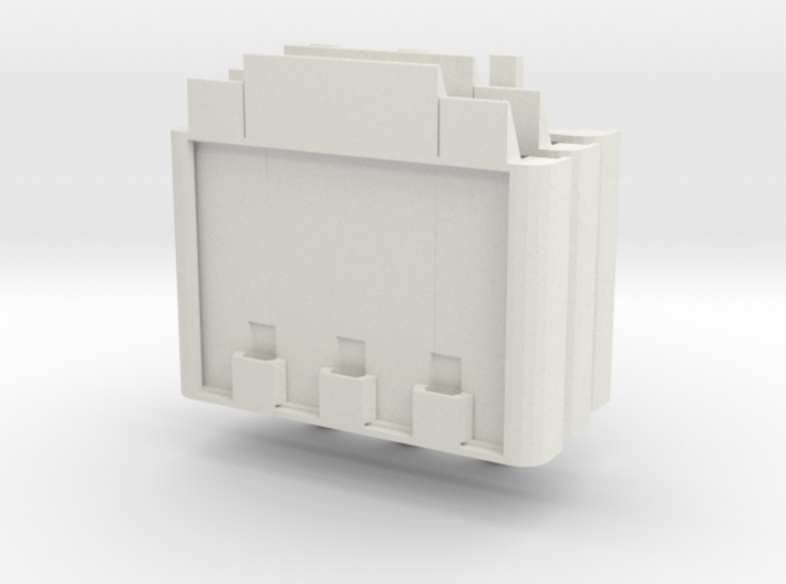 Miniature Floating Pontoon Bridge - Standard Pack 3d printed