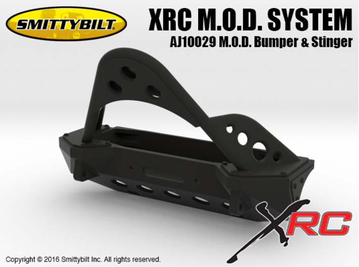 AJ10029 Smittybilt XRC M.O.D. Bumper &amp; Stinger 3d printed