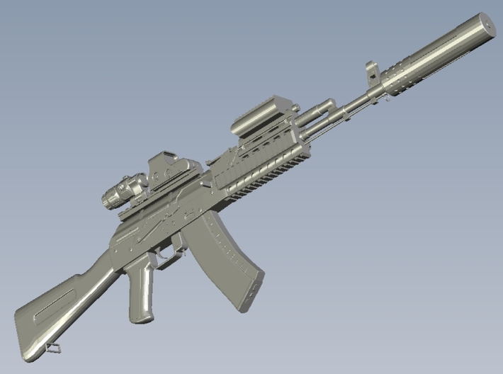 1/48 scale Avtomat Kalashnikova AK-74 rifles x 20 3d printed 