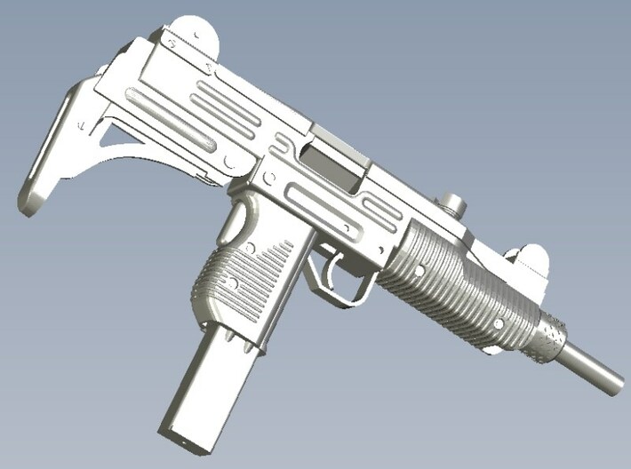 1/48 scale IMI Uzi submachineguns x 30 3d printed 