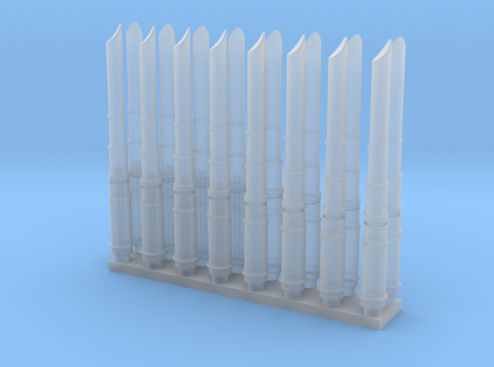 WING-Y 1/48 NACELLE ARMS STRUTS SET 3d printed