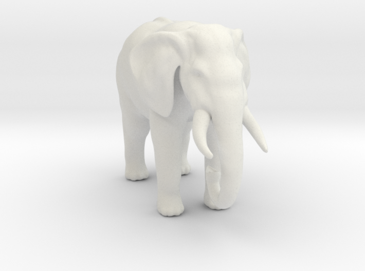 Printle Animal Elephant - 1/32 3d printed