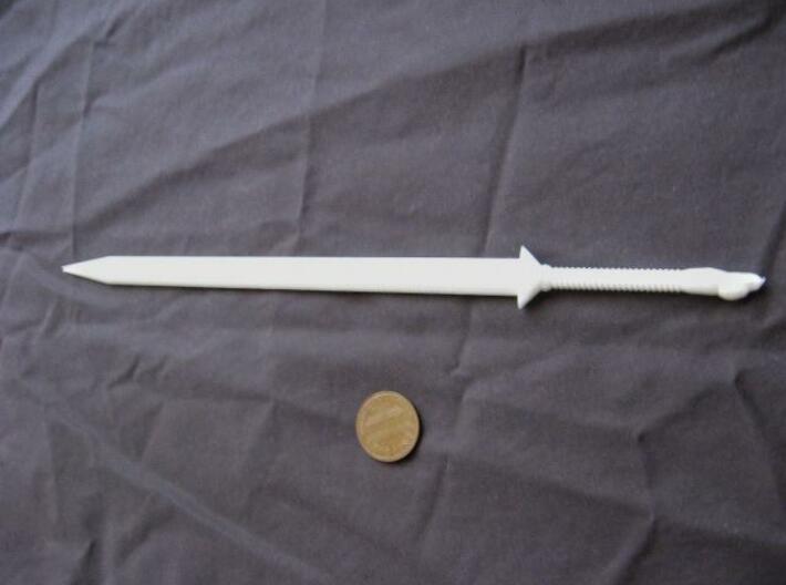 Eagle Broadsword 3d printed an unpainted example of this sword