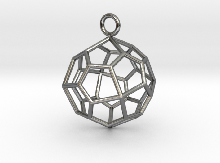 Pendant_Pentagonal-Icositetrahedron 3d printed