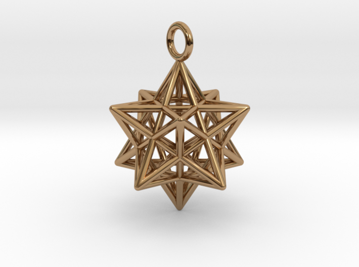 Pendant_Pentagram-Dodecahedron 3d printed