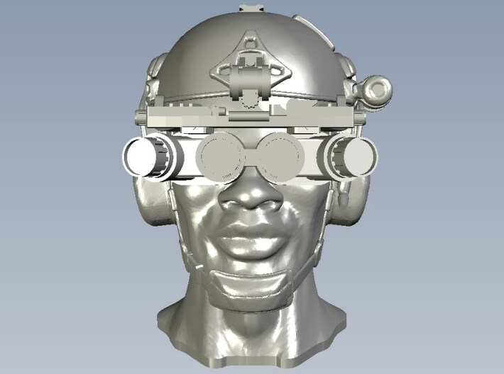 1/48 scale SOCOM operator B helmet &amp; heads x 10 3d printed