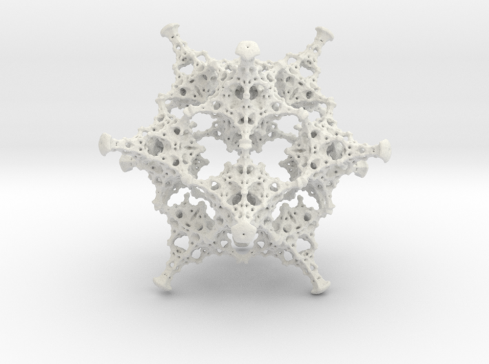 Rotated Icosahedron 3d printed