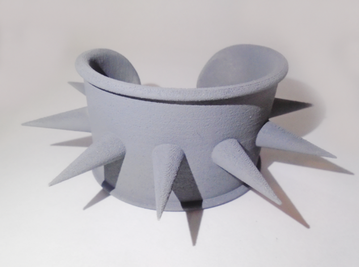 Harley Quinn Cosplay Spike Cuff 3d printed First print after priming