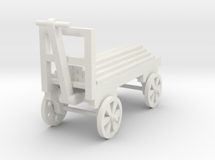 Cart - Wood Load - HO Scale 87:1 3d printed