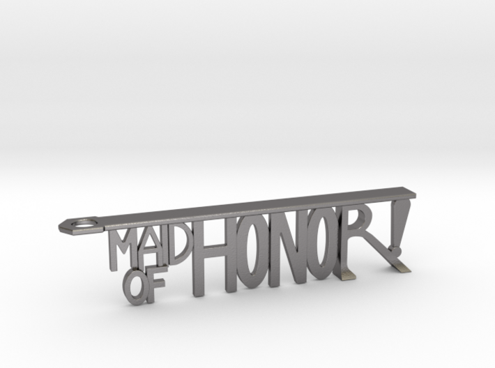 Maid Of Honor Bottle Opener Keychain 3d printed