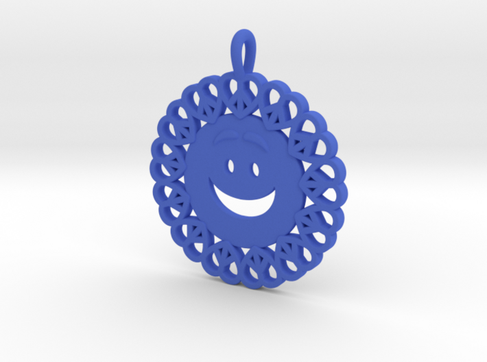 18- Smiley Face/ Pretzel Heart circles 3d printed