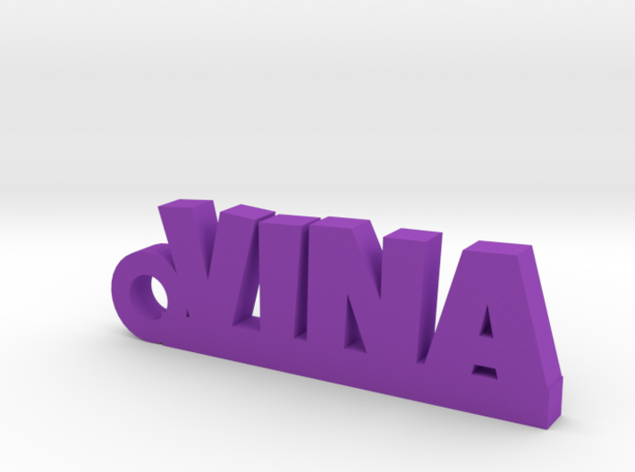 VINA_keychain_Lucky 3d printed