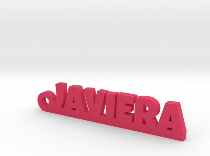 JAVIERA_keychain_Lucky 3d printed