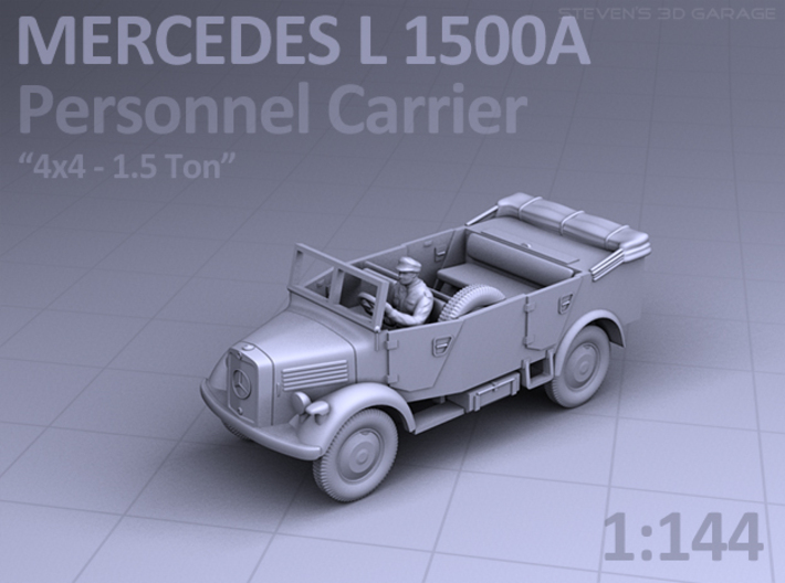 Mercedes L 1500 A - PERSONNEL CARRIER 3d printed
