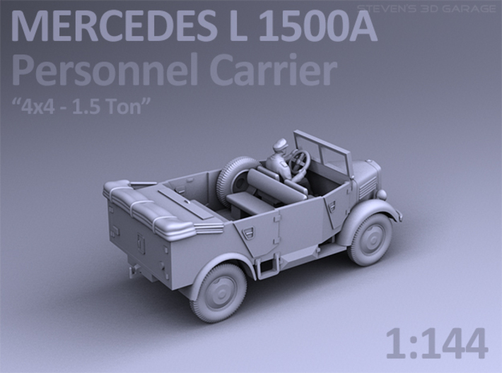 Mercedes L 1500 A - PERSONNEL CARRIER 3d printed 