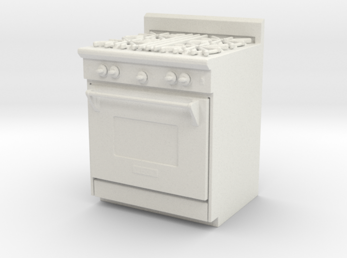 Printle Thing Gas Stove - 1/24 3d printed