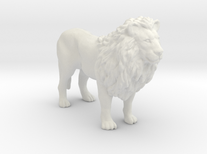 Printle Animal Lion - 1/48 3d printed