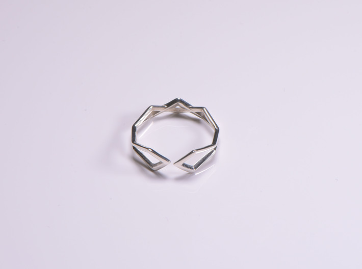 HIDDEN HEART Connect, ring us size 10.5 , 20,2mm 3d printed