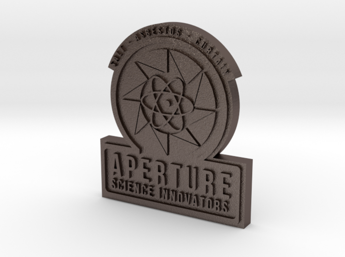 Portal 2 ® Aperture Science Innovators Pin 3d printed