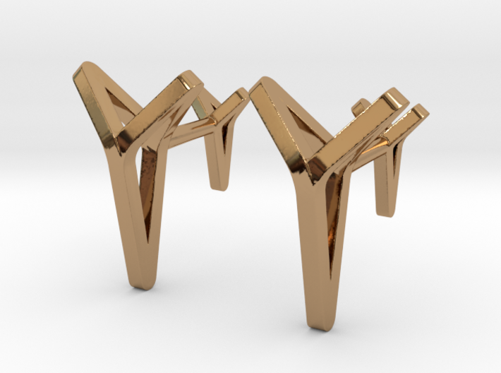 YOUNIVERSAL C. Cufflinks. Pure Elegance for Him 3d printed
