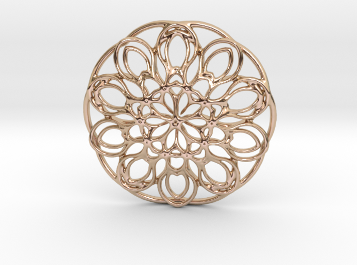 Mixed Flowers 3d printed