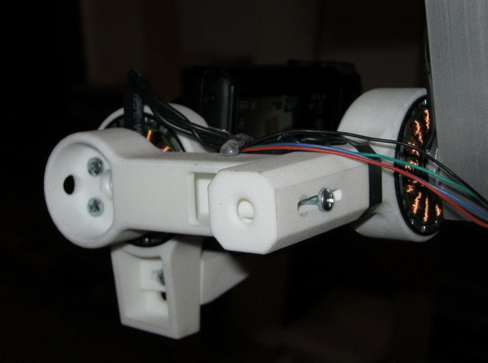 Brushless Gimbal for Canon S100 and other compact  3d printed 