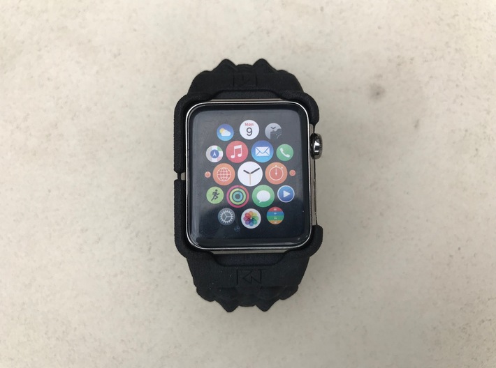 scale 2017 42mm Apple Watch cuff medium 3d printed
