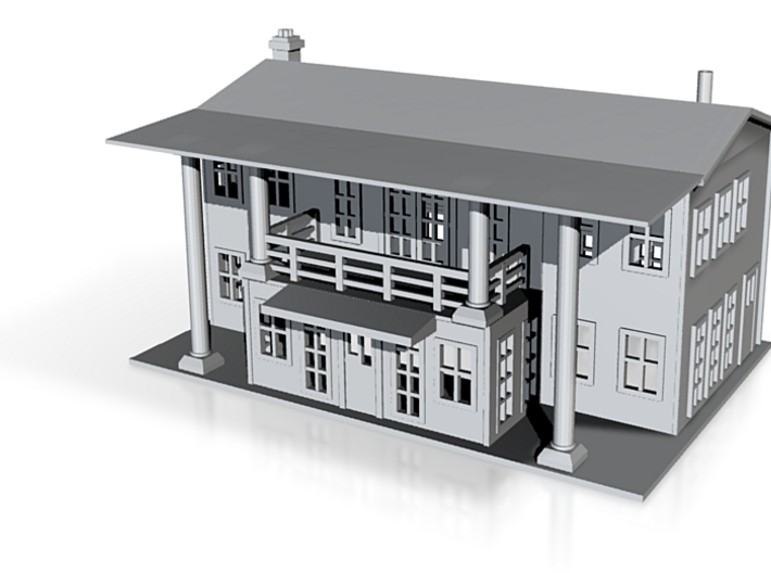 Country House 3d printed 2 Story Country House