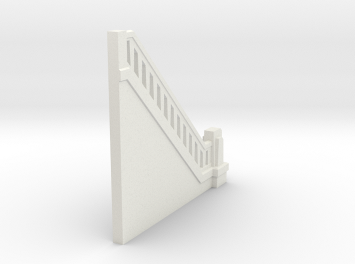 Triple Underpass SW Wing End 3d printed