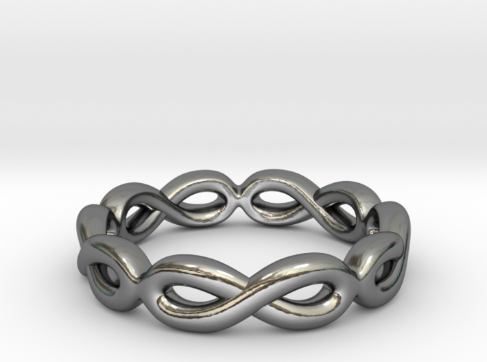 Infinity Ring: Eternal 3d printed