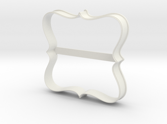 Plate 23 cookie cutter for professional 3d printed