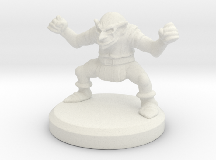 HeroQuest Goblin Miniature 3d printed
